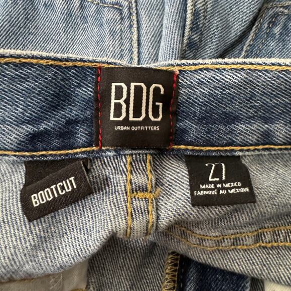 BDG Urban Outfitters Distressed Ripped Rigid Bootcut Womens Size 27 - Picture 9 of 9